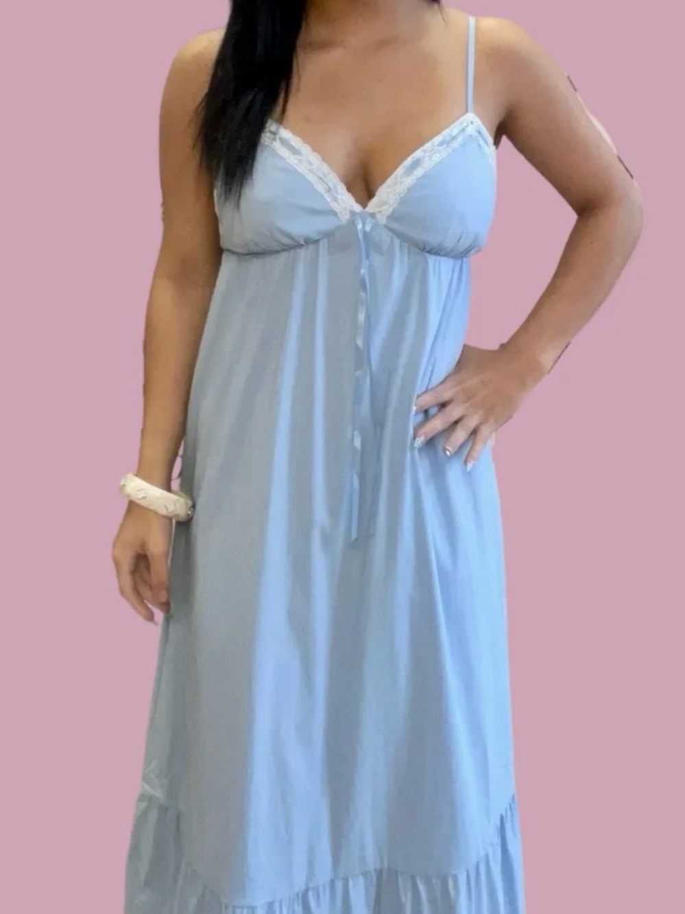Baby Doll Maxi Dress NWT